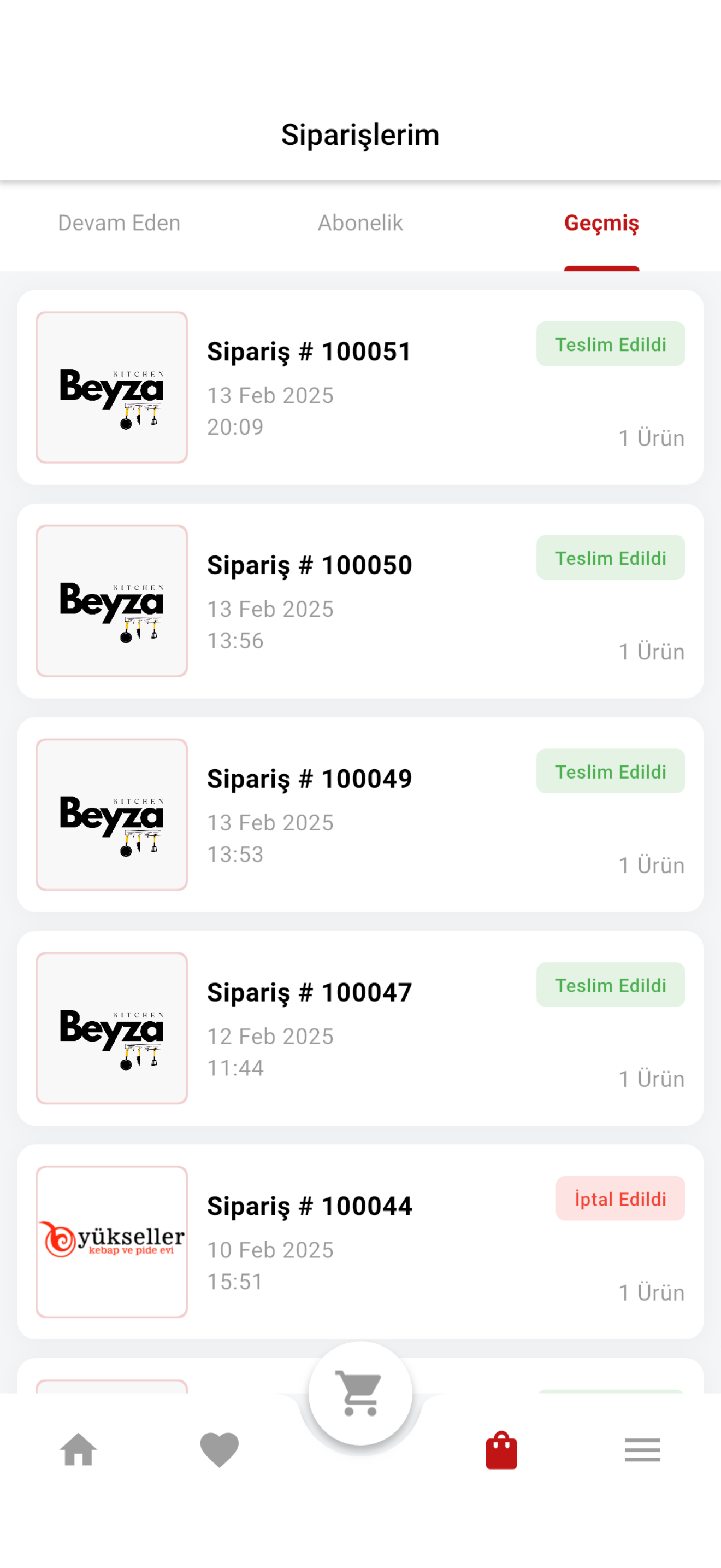 Yemek Butonu