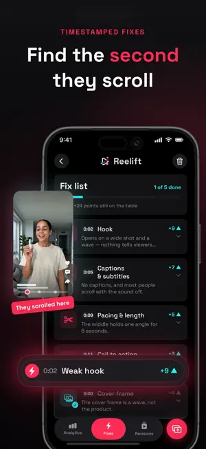 Reelift: Go Viral & Blow Up screenshot 2