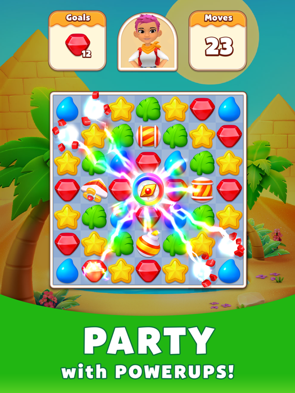 Treasure Party: Puzzle Fun! iPad screenshot 4 - Games app