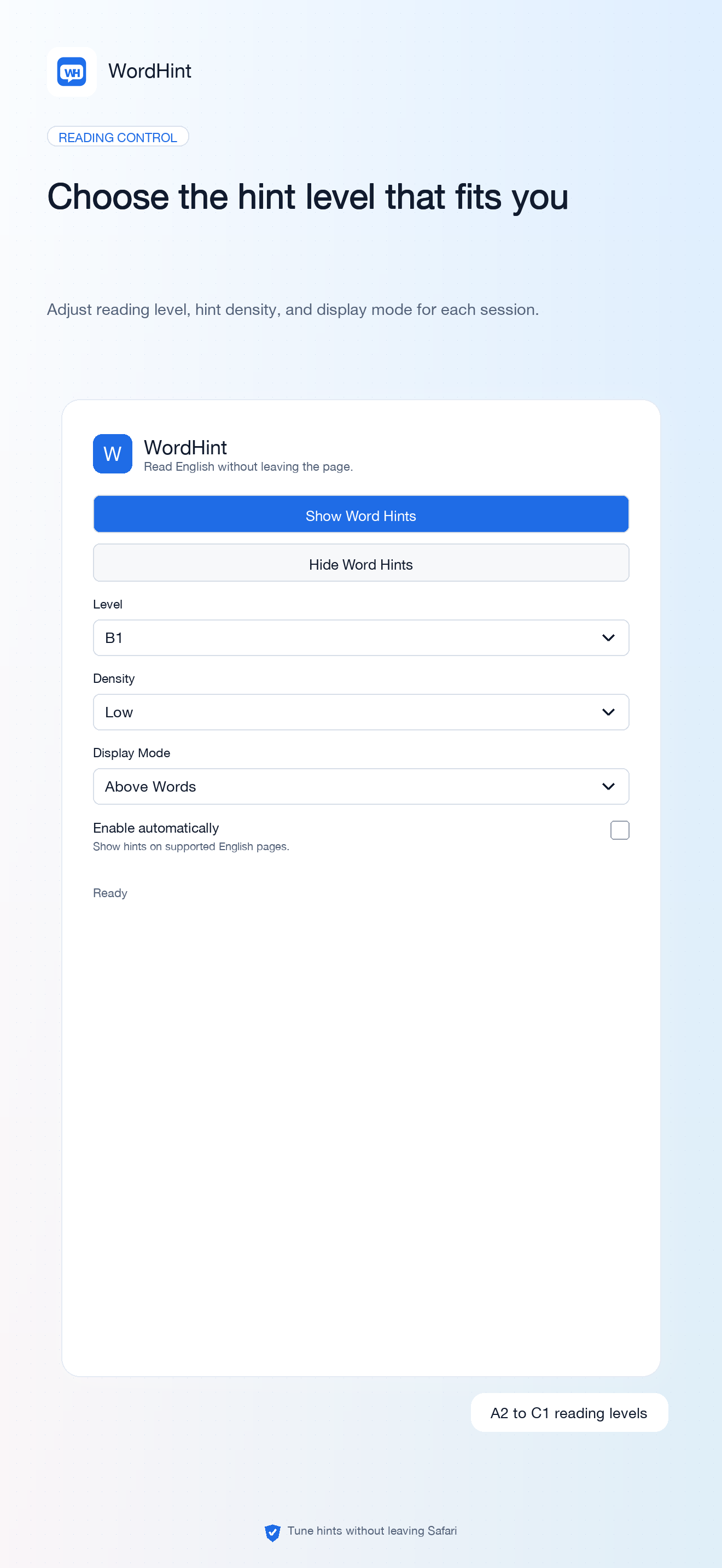 WordHint: Inline Dictionary screenshot 3