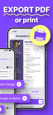 Resume Builder & Creator PRO Screenshot 7 of 9