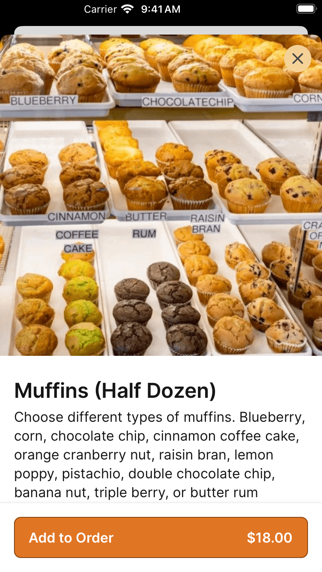 Dempsey's Breakfast and Lunch iPhone screenshot 3 - Food & Drink app