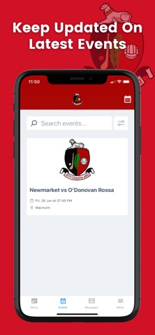 Newmarket GAA Screenshot 3 of 3