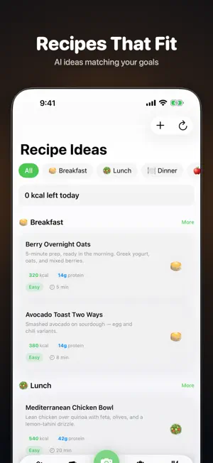 BiteCam — AI Calorie Counter screenshot 3