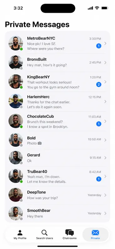 Gay Bear Chat screenshot 6 of 8