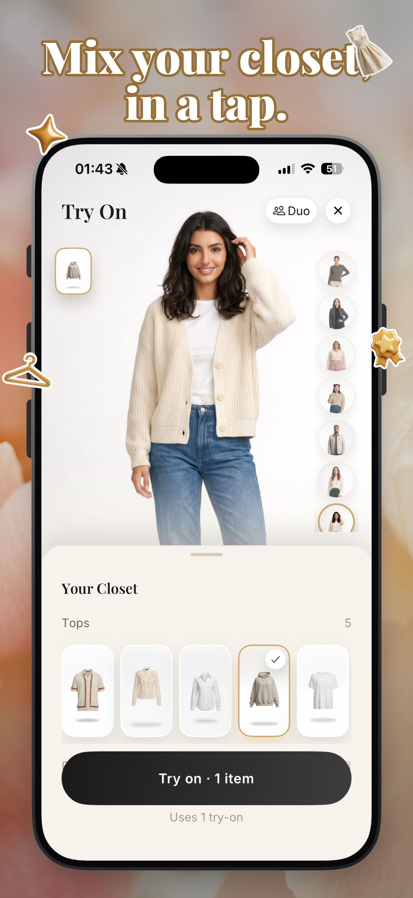 TryBit Outfit Try-On