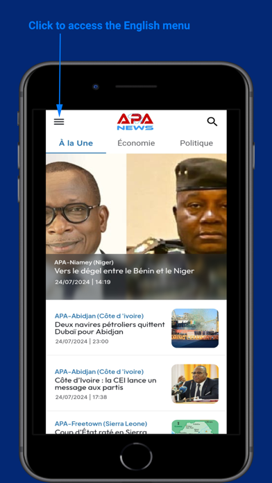 Apanews Screenshot
