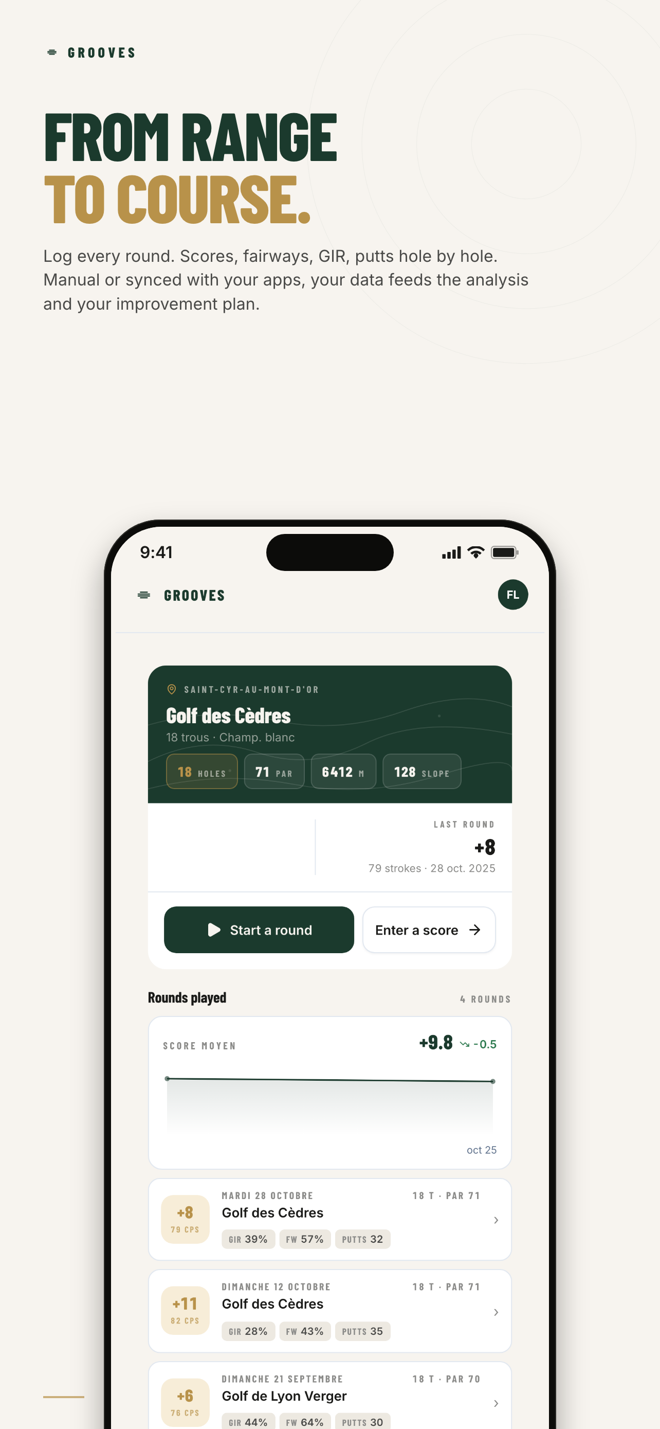 Grooves Golf Coach screenshot 3