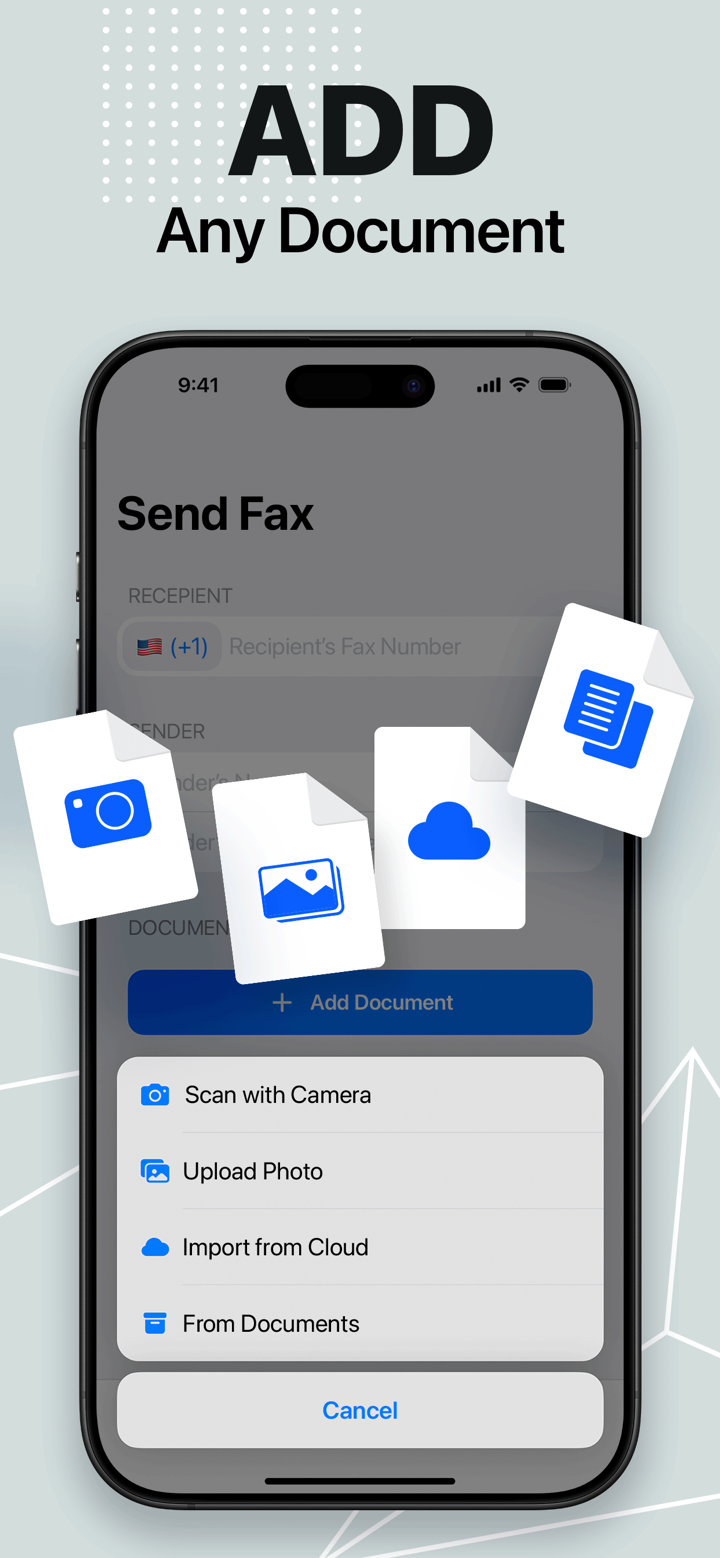 FaxFree from iPhone - Send Fax screenshot 4