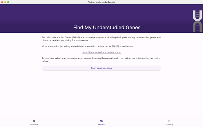 Find My Understudied Genes