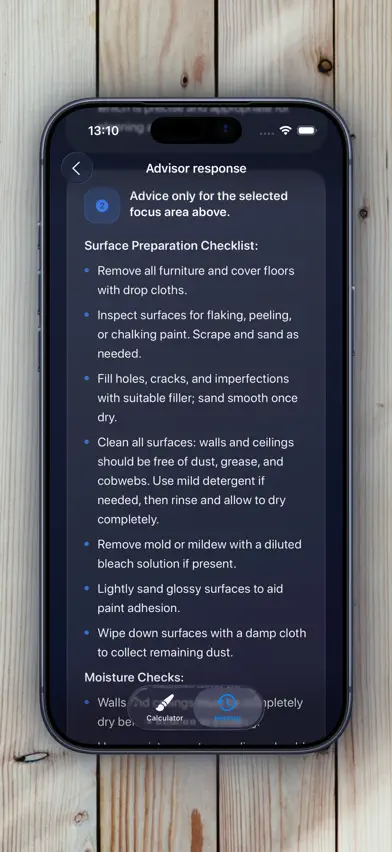 Paint Advisor: Calculator screenshot 5
