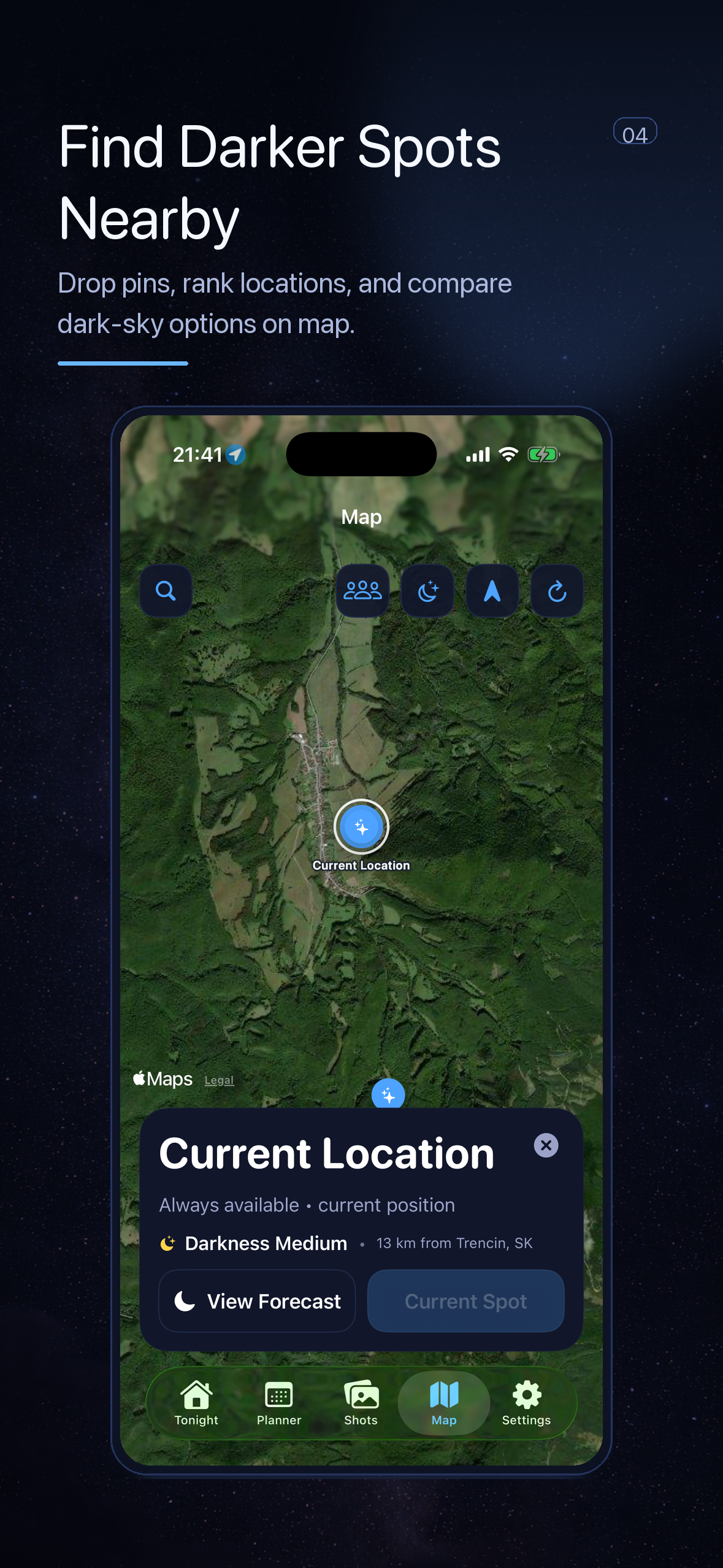 Astro Planner: DarkScout