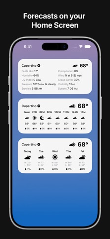 Pepper Weather iPhone screenshot 5