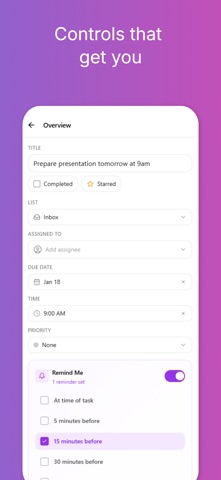 Task Sense - To Do List App screenshot