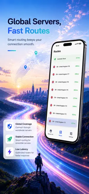 Hop VPN - Fast VPN Proxy iPhone screenshot 3