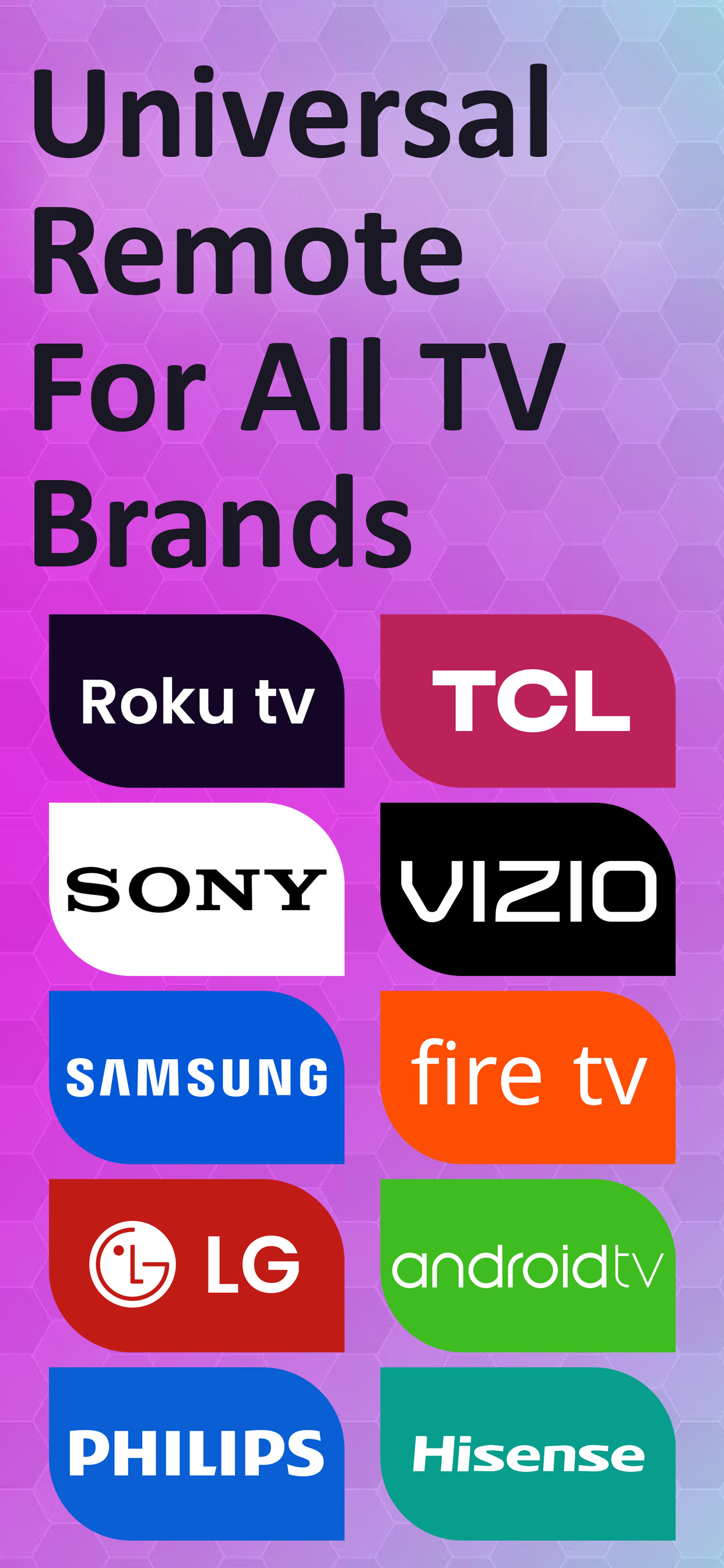 TV Remote; Universal Control +