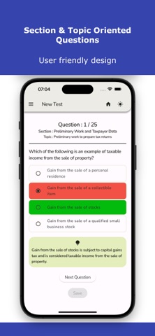 Enrolled Agent Exam Prep - SEE iPhone screenshot