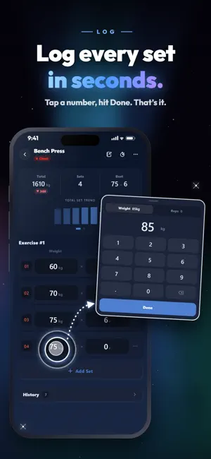 BlankFit - Workout Tracker screenshot 2