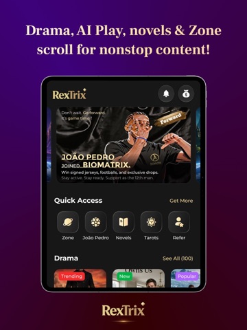 RexTrix iPad screenshot 2