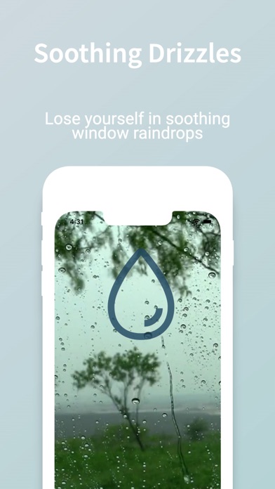 Alpha Waves, Rain Sounds Screenshot