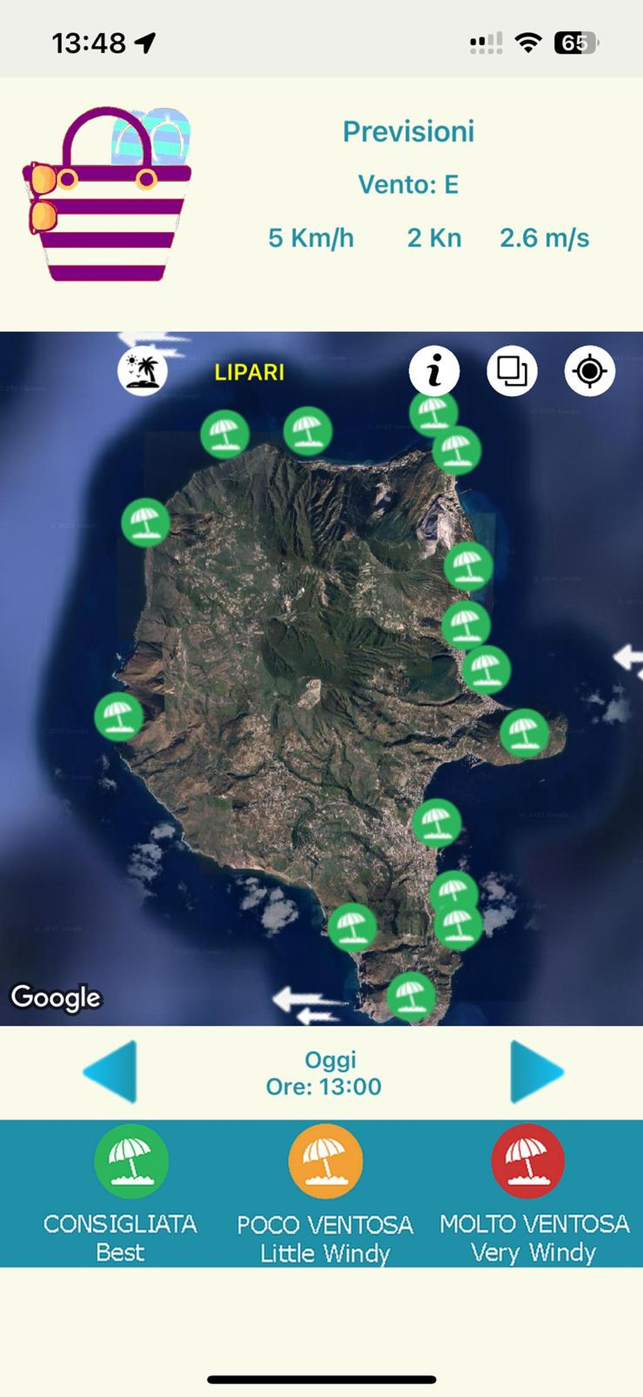 VamosALaPlaya Eolie screenshot 3