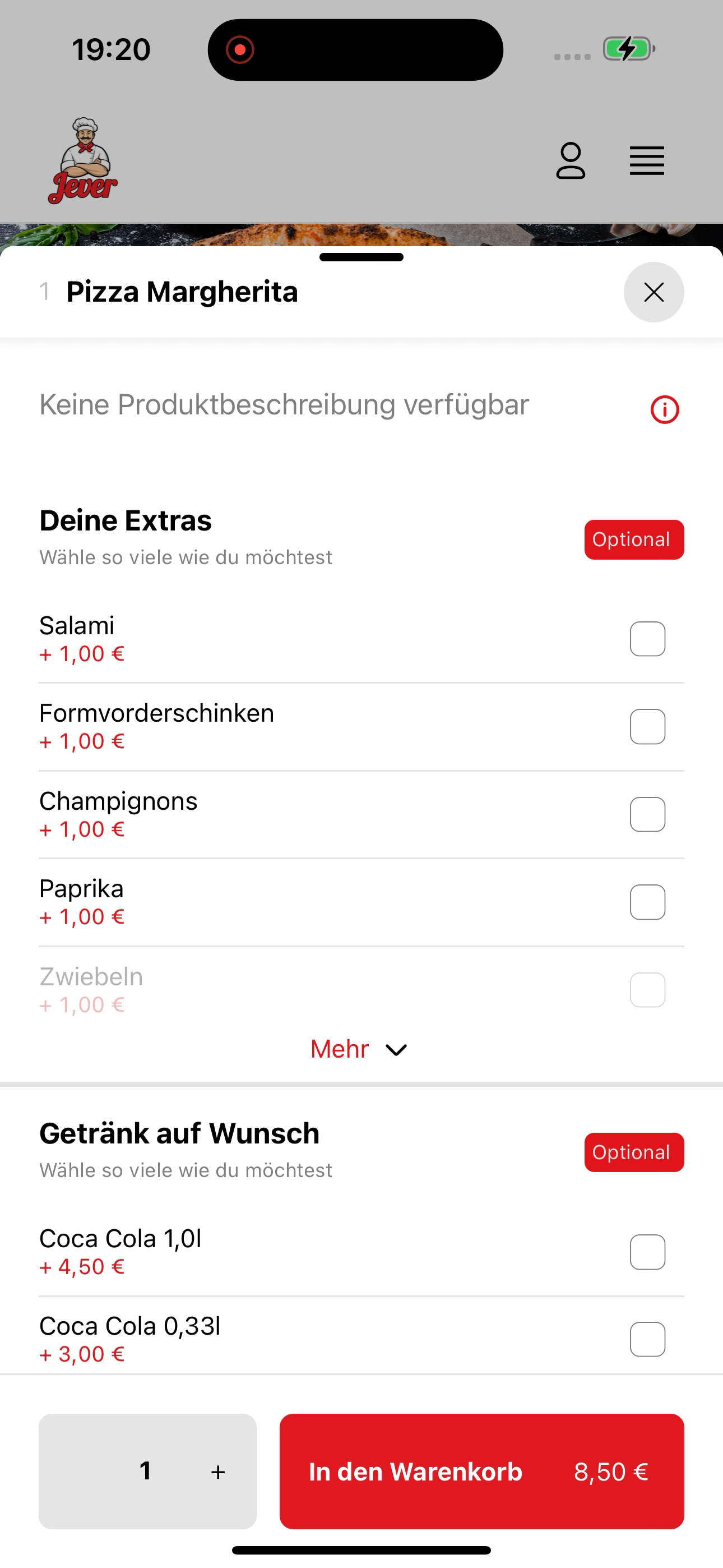 Pizzeria Jever screenshot 4