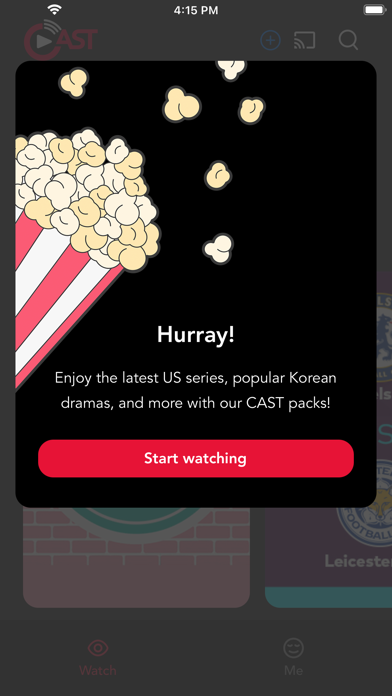 Singtel Cast Screenshot
