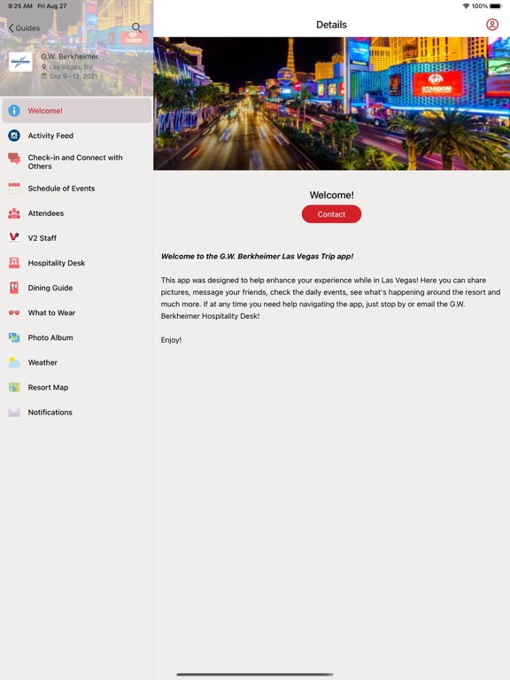 V2GO iPad screenshot 3 - Business app