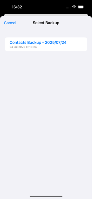 Backup Contact Plus Screenshot 5 of 9