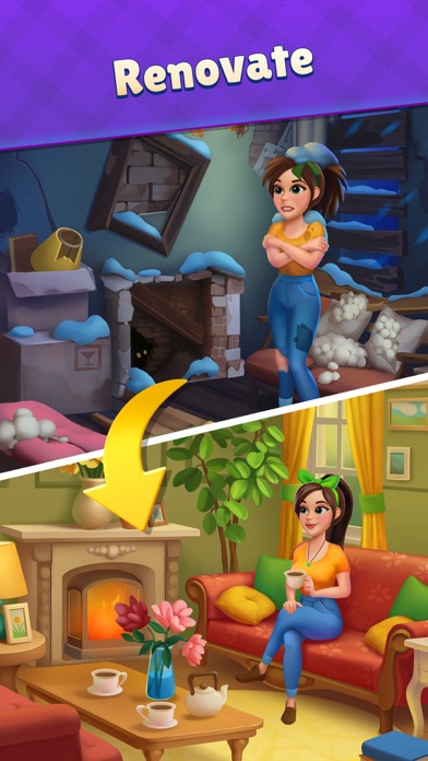 Merge Cafe: Cooking Theme Screenshot