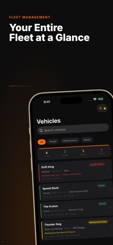 RC Car & Battery Tracker - Pit Screenshot 2 of 5