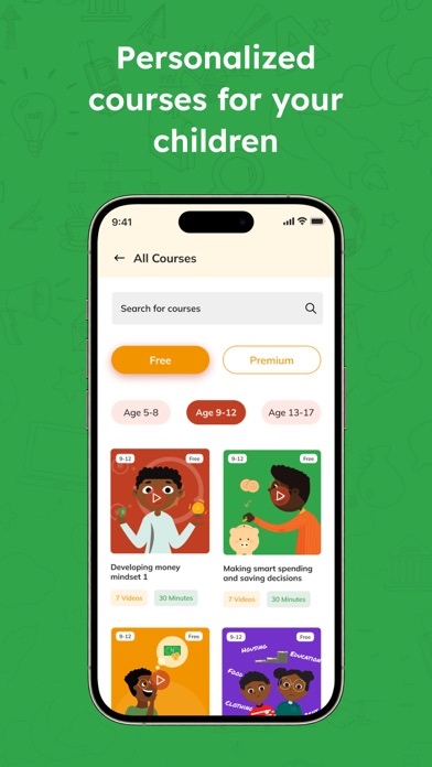 Money Africa Kids app screenshot