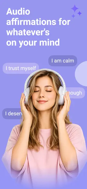 Here: Daily Audio Affirmations screenshot 1