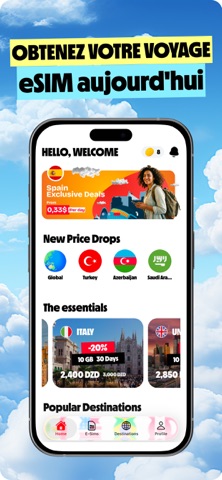 GoSIM: eSIM Internet Illimité screenshot