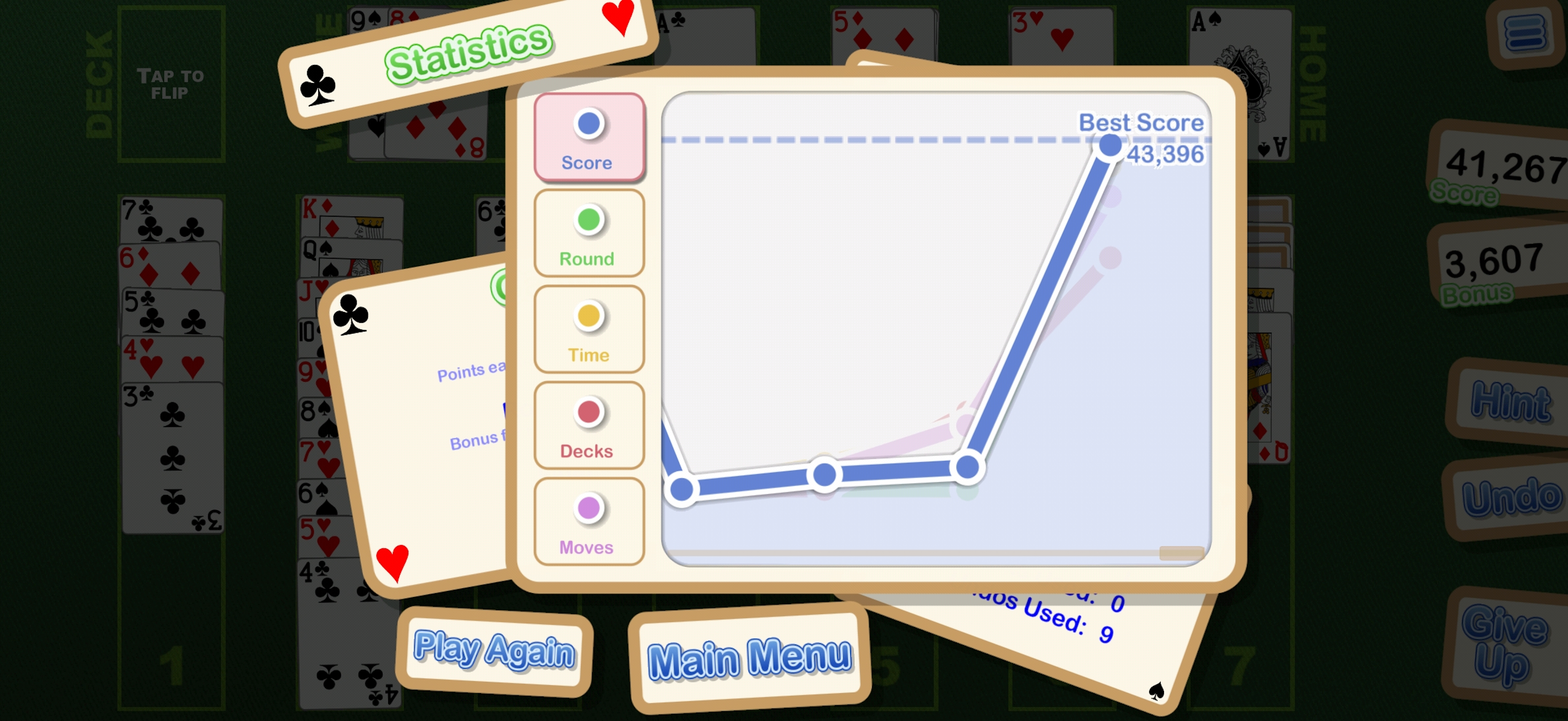 Crystal Klondike Solitaire screenshot 4