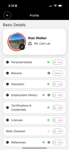 NurseBee Mobile screenshot