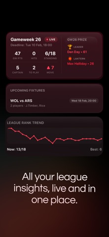 FPL Mini-League Prize Tracker screenshot