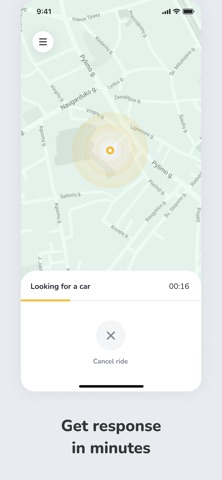 AdaGo - taxi service in KKTC iPhone screenshot