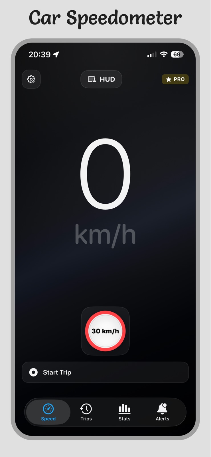Car Speedometer – Speed App iphone screenshot 1