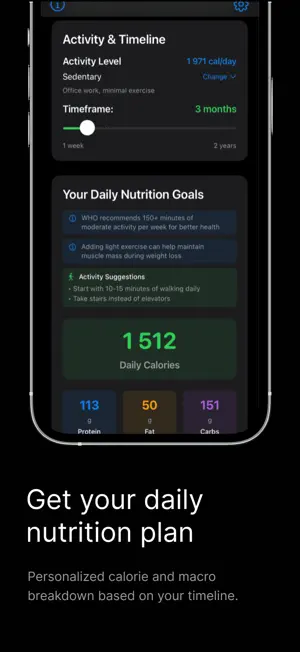 Weight Goal Tracker — Eatio screenshot 2