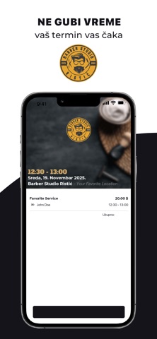 Barber Studio Ristić screenshot