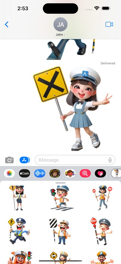 Crossing Guard Stickers
