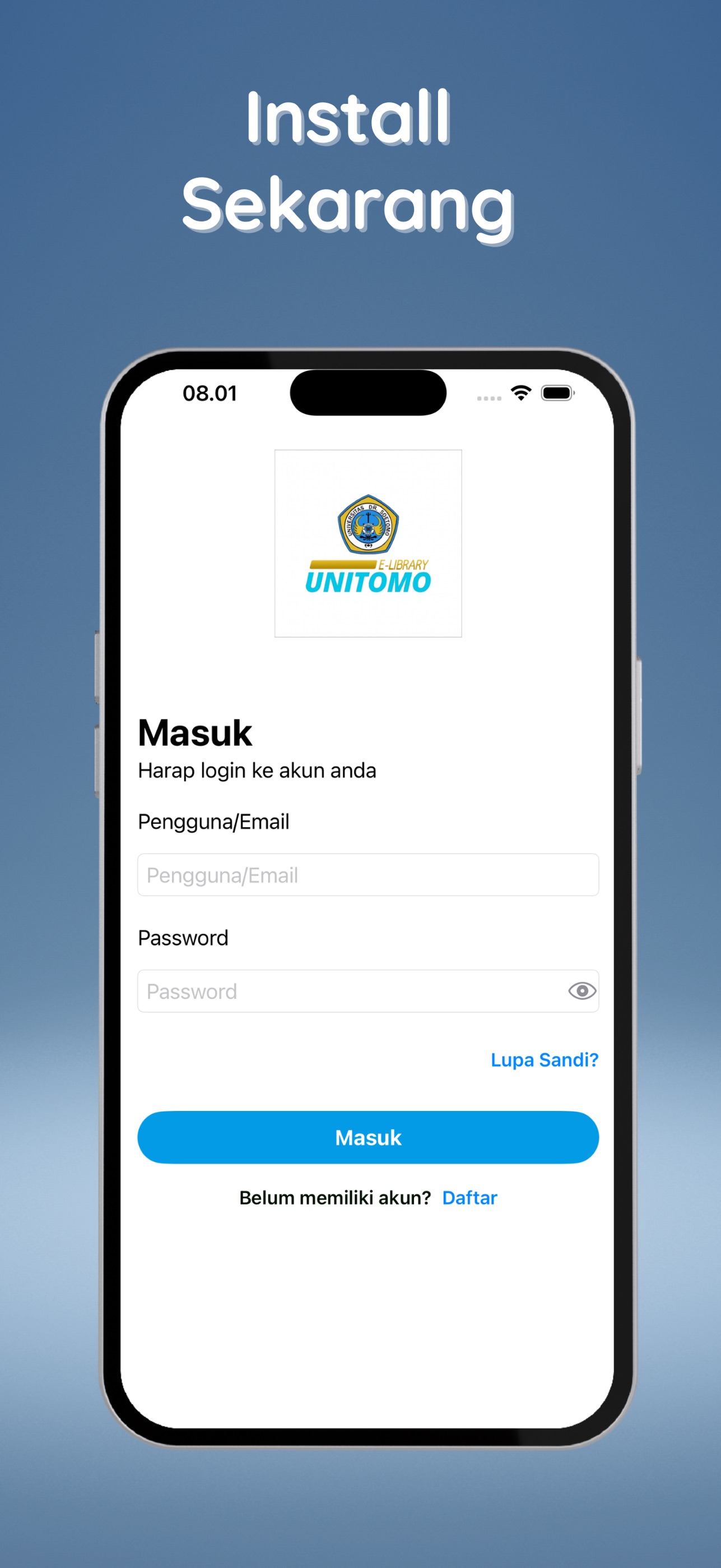 Screenshot 1 of E-LIBRARY UNITOMO