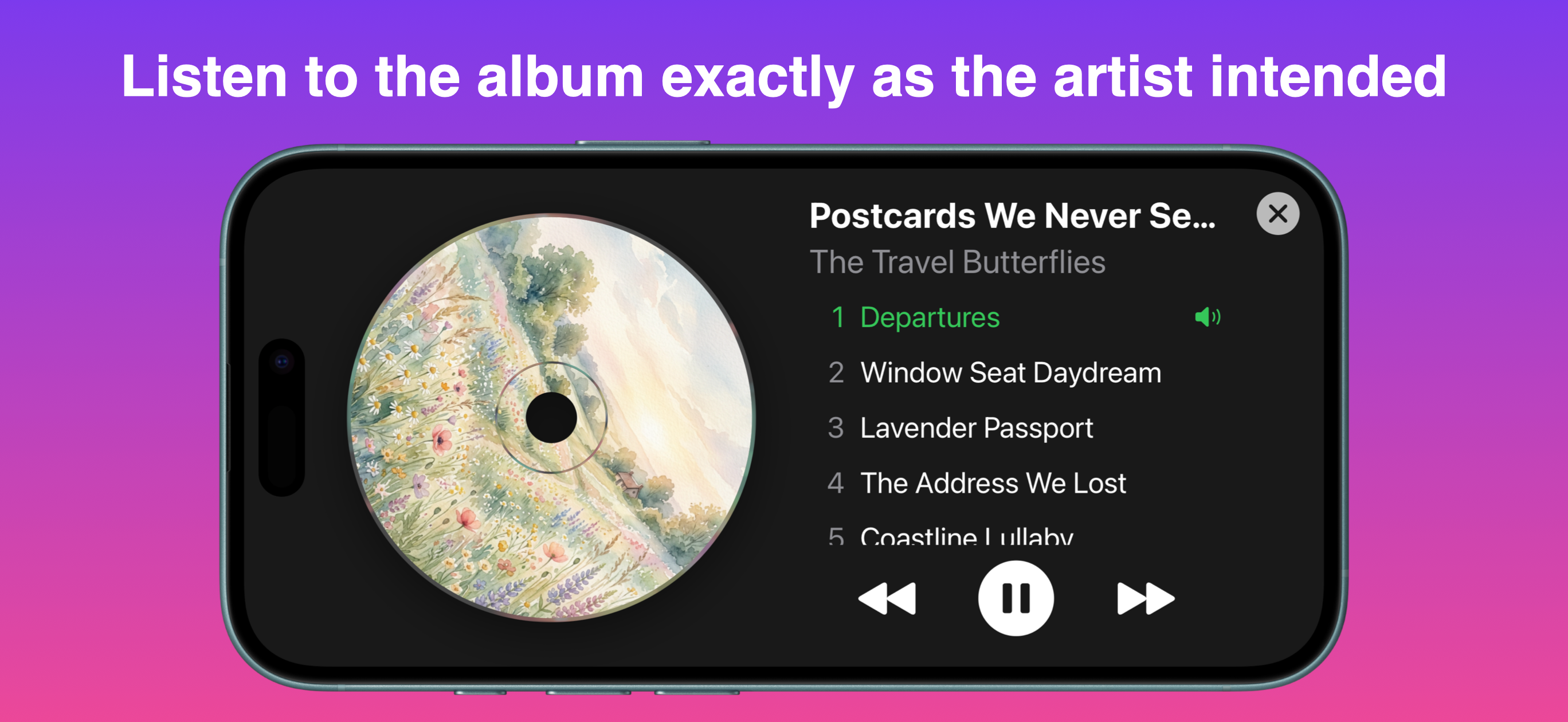 CD Wally: Album Player