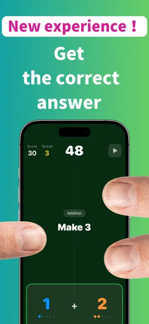 Finger Puzzle-Quick Math Game screenshot 1