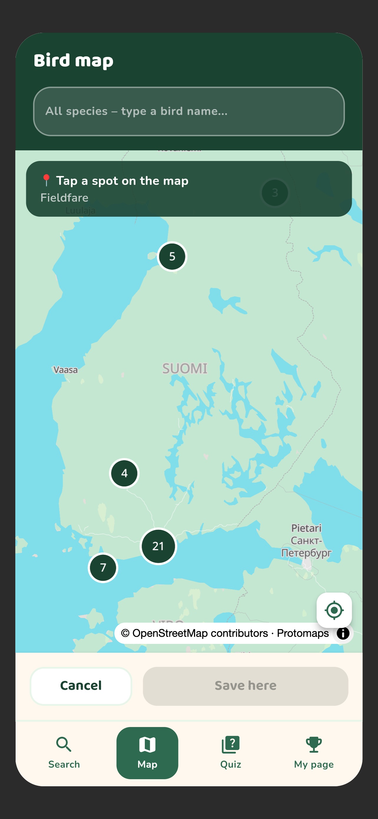 Screenshot 8 of Lintupassi