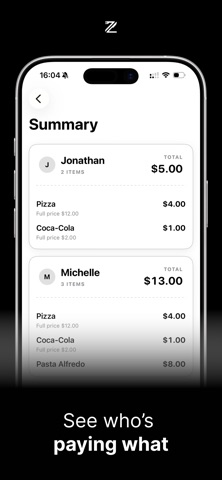 Zplit – Split Dinner Check Screenshot 3 of 5