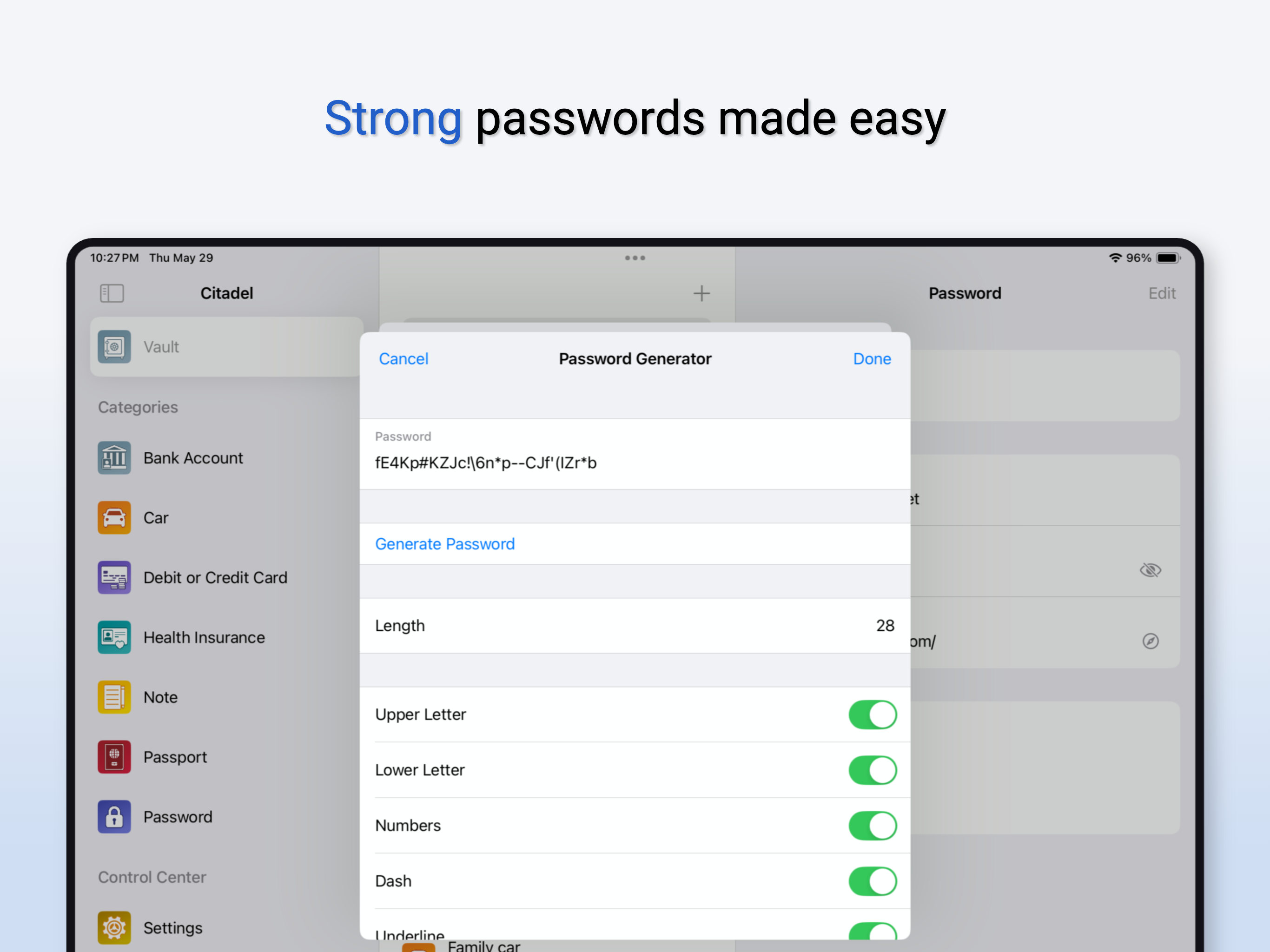 Citadel Password Manager screenshot 11