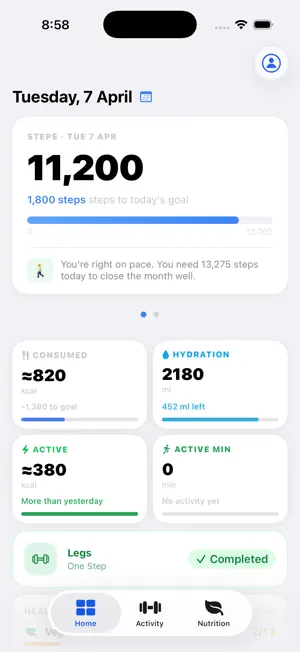One Step Health screenshot 1