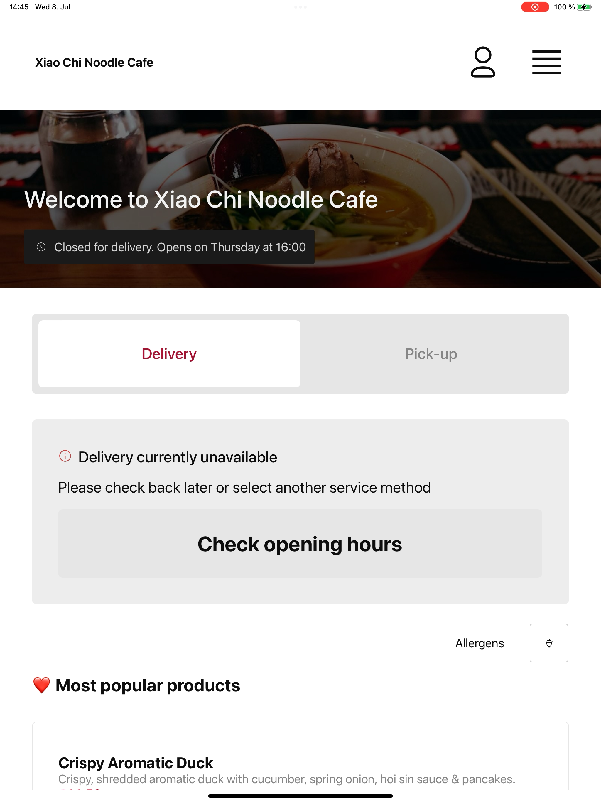 Xiao Chi Noodle Cafe screenshot 9